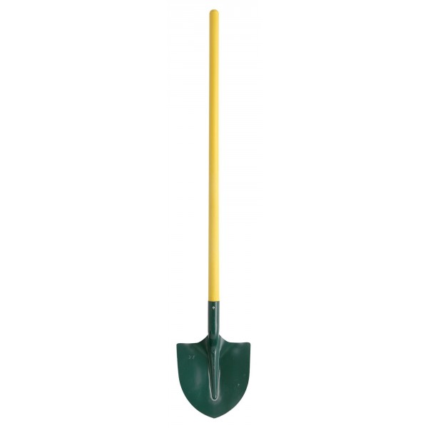 Pelle ronde tôle 27cm manche compositube LEBORGNE