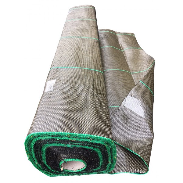 Toile hors sol agrolys marron 1,05m 86g