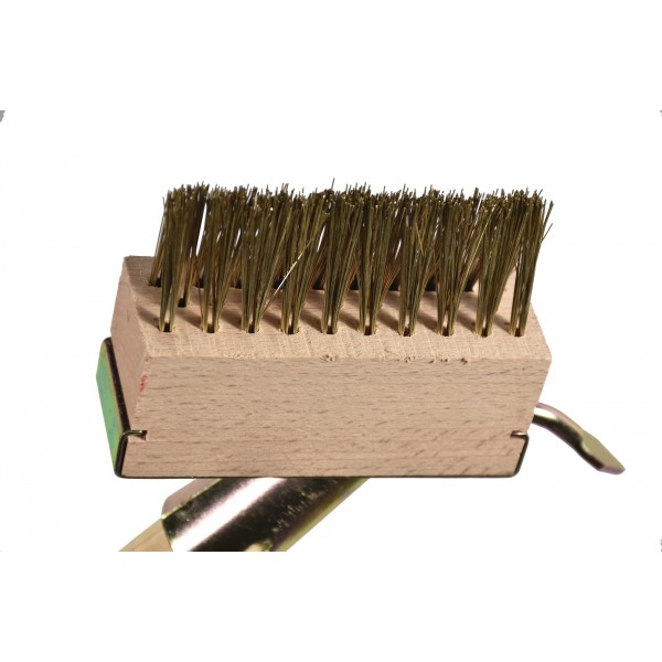 Brosse rainure + racloir Em bois 1m40 POLET