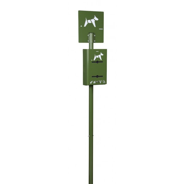 Borne canine sur poteau "rouleaux" ROSSIGNOL