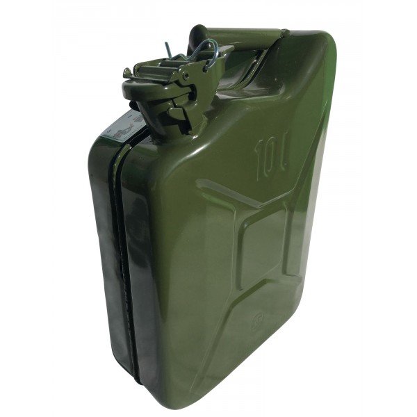 Jerrican métal 10 litres