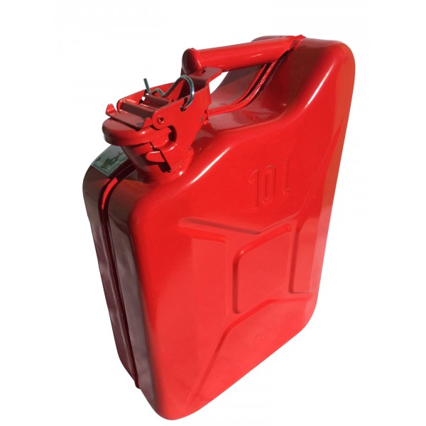 Jerrican métal 10 litres