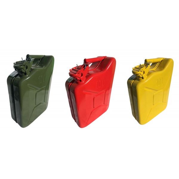Jerrican métal 10 litres