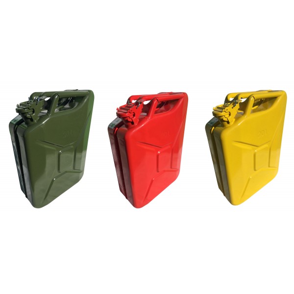 Jerrican métal 20 litres