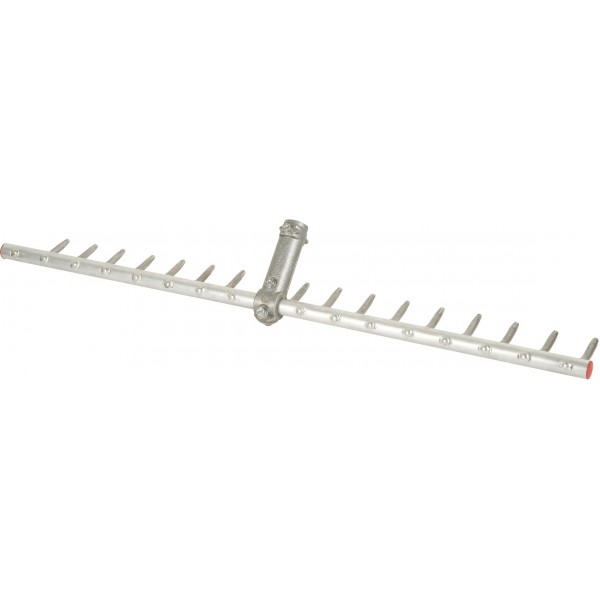 Râteau Aluminium 17 dents Em bois 1m50 POLET
