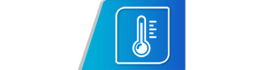 Thermomètre et pluviomètre