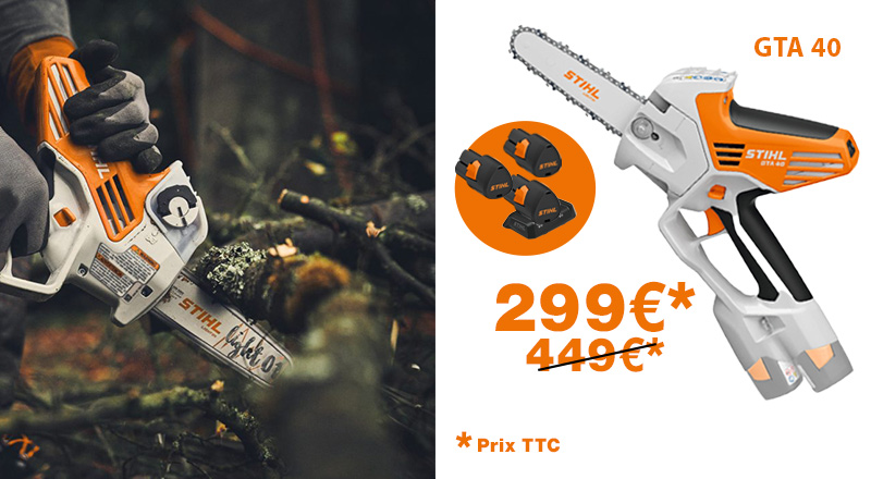 Scie à main GTA 40 21.6v 520W STIHL