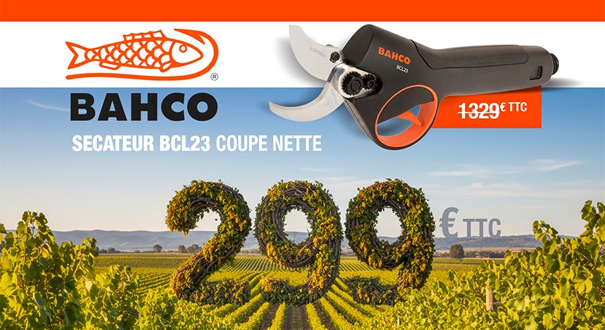 COUPE NETTE ! SECATEUR BCL23